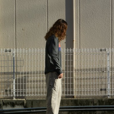 画像8: BARNS OUTFITTERS×BIG MAC（バーンズアウトフィッターズ×ビックマック） L/S T-Shirt（ロングスリーブTシャツ）"Pigment Dye" /Charcoal（チャコール）