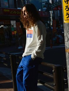 他の写真1: BARNS OUTFITTERS (バーンズアウトフィッターズ) 16/-BARNS OUTFITTERS×BIGMAC L/S T-Shirt (バーンズアウトフィッターズ×ビックマック・ロングスリーブTシャツ)"Pigment Dye" / White(ホワイト)・Charcoal（チャコール）