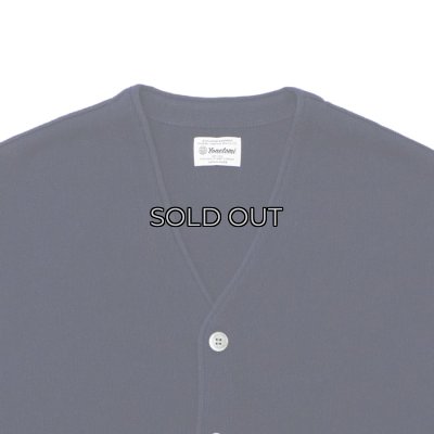 画像3: Yonetomi NEW BASIC（ヨネトミニューベーシック）AMERICAN WOOL&COTTON KNIT CARDIGAN（アメリカンウール＆コットンニットカーディガン）/ Navy（ネイビー）