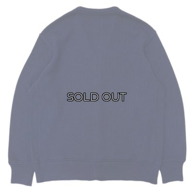 画像2: Yonetomi NEW BASIC（ヨネトミニューベーシック）AMERICAN WOOL&COTTON KNIT CARDIGAN（アメリカンウール＆コットンニットカーディガン）/ Navy（ネイビー）