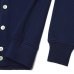 画像5: Yonetomi NEW BASIC（ヨネトミニューベーシック）AMERICAN WOOL&COTTON KNIT CARDIGAN（アメリカンウール＆コットンニットカーディガン）/ Navy（ネイビー）
