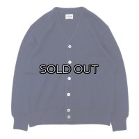 Yonetomi NEW BASIC（ヨネトミニューベーシック）AMERICAN WOOL&COTTON KNIT CARDIGAN（アメリカンウール＆コットンニットカーディガン）/ Navy（ネイビー）
