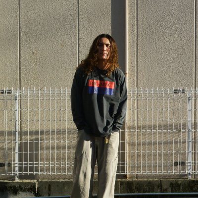 画像7: BARNS OUTFITTERS×BIG MAC（バーンズアウトフィッターズ×ビックマック） L/S T-Shirt（ロングスリーブTシャツ）"Pigment Dye" /Charcoal（チャコール）