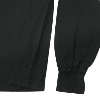 画像7: Yonetomi NEW BASIC(ヨネトミニューベーシック)GARMENT DYED T-SHIRT TURTLE NECK(ガーメントダイドTシャツ・タートルネック)/Black(ブラック)・White(ホワイト)