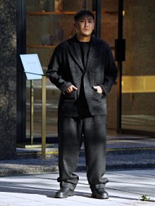 他の写真1:  ENGINEERED GARMENTS（エンジニアードガーメンツ）Loiter Jacket（ロイタージャケット）"Crest Flocked Jacquard" / Black（ブラック）