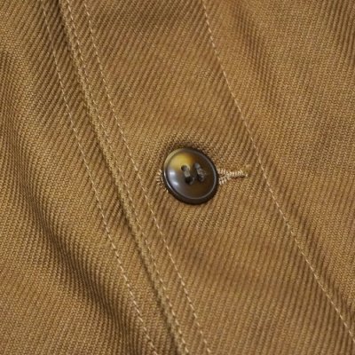 画像8: F.O.B FACTORY（エフオービーファクトリー）HUNTING JACKET（ハンティングジャケット）"Heavy Cotton Twill" / Khaki（カーキ）