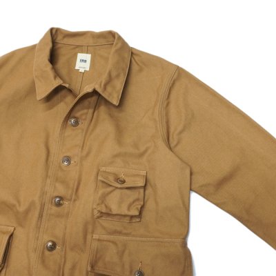 画像5: F.O.B FACTORY（エフオービーファクトリー）HUNTING JACKET（ハンティングジャケット）"Heavy Cotton Twill" / Khaki（カーキ）