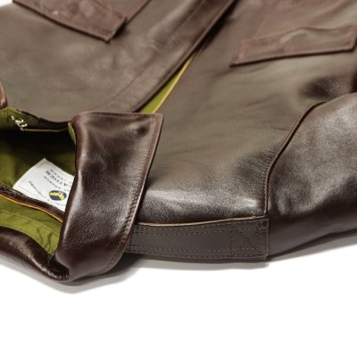 画像7: Y'2 LEATHER(ワイツーレザー)PULL UP HORSE Type A-2(プルアップホース・タイプA-2)/Brown(ブラウン)