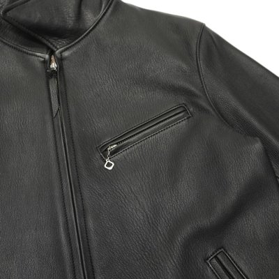 画像7: Y'2 LEATHER（ワイツーレザー）SHEEP SKIN SPORTS JACKET（シープスキンスポーツジャケット）"SHEEP SKIN"/Black（ブラック）