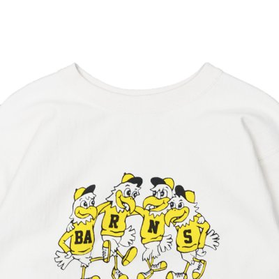 画像3: BARNS OUTFITTERS (バーンズアウトフィッターズ) 10/7 90s Crewneck Sweatshirt (90s クルーネックスウェットシャツ)"BARNS Univ" / Oatmeal(オートミール)