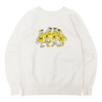 BARNS OUTFITTERS (バーンズアウトフィッターズ) 10/7 90s Crewneck Sweatshirt （90s クルーネックスウェットシャツ)"BARNS Univ" / Oatmeal（オートミール)
