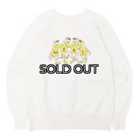 BARNS OUTFITTERS (バーンズアウトフィッターズ) 10/7 90s Crewneck Sweatshirt （90s クルーネックスウェットシャツ)"BARNS Univ" / Oatmeal（オートミール)