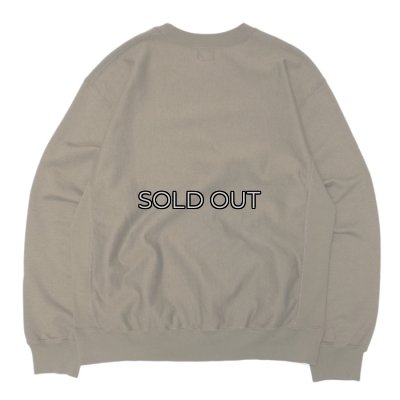 画像2: blurhms ROOTSTOCK（ブラームスルーツストック）Soft&Hard Sweat Crew Neck Pullover（ソフト&ハードスウェットクルーネックプルオーバー）/ Khaki Brown（カーキブラウン）