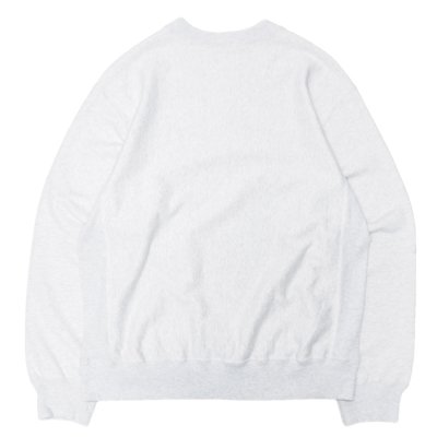画像2: blurhms ROOTSTOCK（ブラームスルーツストック）Soft&Hard Sweat Crew Neck Pullover（ソフト&ハードスウェットクルーネックプルオーバー）/ Heather White（ヘザーホワイト）