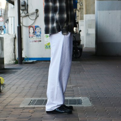 画像9: blurhmsROOTSTOCK（ブラームスルーツストック）Soft&Hard Sweat Pants（ソフト＆ハードスウェットパンツ）/ Heather White（ヘザーホワイト）