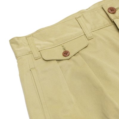 画像5: Nigel Cabourn(ナイジェル・ケーボン)OFFICER PANTS(オフィサーパンツ)”WEST POINT" / Beige(ベージュ)【裾上げ無料】