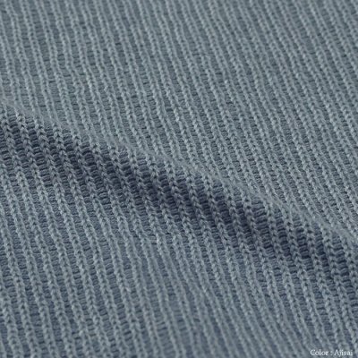 画像9: Good On（グッドオン）Long Sleeve Knit （ロングスリーブニット）"Rib Knit Pigment Dye" / Ajisai（アジサイ）・Sage（セージ）