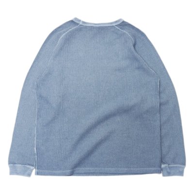 画像4: Good On（グッドオン）Long Sleeve Knit （ロングスリーブニット）"Rib Knit Pigment Dye" / Ajisai（アジサイ）・Sage（セージ）