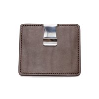 WILD SWANS（ワイルドスワンズ）MINIMAL（ミニマル）マネークリップウォレット"イングリッシュブライドル"/Dk.Brown（ダークブラウン）