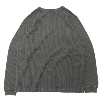 画像4: Good On(グッドオン)Long Sleeve Knit (ロングスリーブニット)"Rib Knit Pigment Dye" / Natural(ナチュラル)・Black(ブラック)
