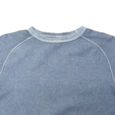 画像5: Good On（グッドオン）Long Sleeve Knit （ロングスリーブニット）"Rib Knit Pigment Dye" / Ajisai（アジサイ）・Sage（セージ）