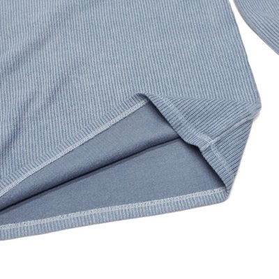 画像8: Good On（グッドオン）Long Sleeve Knit （ロングスリーブニット）"Rib Knit Pigment Dye" / Ajisai（アジサイ）・Sage（セージ）