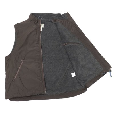 画像8:  L.L.Bean（エルエルビーン）Lovell Microfleece Lined Vest（ラヴェルマイクロフリースラインドベスト）"Japan Edition" / Chocolate（チョコレート）