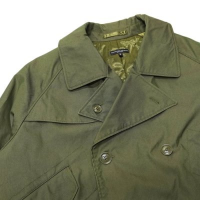 画像12: 【PointUp10%11/10迄】ENGINEERED GARMENTS(エンジニアードガーメンツ)SHORT TRENCH JK(ショートトレンチジャケット)"PC Wheather Poplin" / Olive(オリーブ)