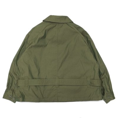 画像2:  ENGINEERED GARMENTS（エンジニアードガーメンツ）SHORT TRENCH JK（ショートトレンチジャケット）PC Wheather Poplin/Olive（オリーブ）