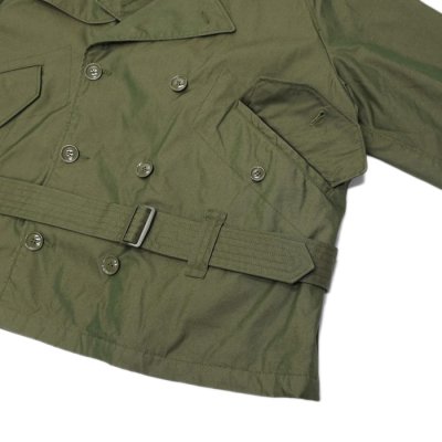 画像7: 【PointUp10%11/10迄】ENGINEERED GARMENTS(エンジニアードガーメンツ)SHORT TRENCH JK(ショートトレンチジャケット)"PC Wheather Poplin" / Olive(オリーブ)