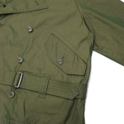 画像6: 【PointUp10%11/10迄】ENGINEERED GARMENTS(エンジニアードガーメンツ)SHORT TRENCH JK(ショートトレンチジャケット)"PC Wheather Poplin" / Olive(オリーブ)