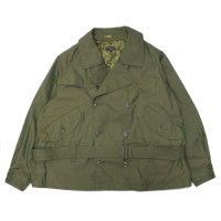  ENGINEERED GARMENTS（エンジニアードガーメンツ）SHORT TRENCH JK（ショートトレンチジャケット）PC Wheather Poplin/Olive（オリーブ）