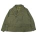 画像1:  ENGINEERED GARMENTS（エンジニアードガーメンツ）SHORT TRENCH JK（ショートトレンチジャケット）PC Wheather Poplin/Olive（オリーブ） (1)