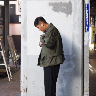 画像15: 【PointUp10%11/10迄】ENGINEERED GARMENTS(エンジニアードガーメンツ)SHORT TRENCH JK(ショートトレンチジャケット)"PC Wheather Poplin" / Olive(オリーブ)