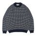 画像1: L.L.Bean（エルエルビーン）Men's Wayne Sweater Bard's-Eye（メンズ ウェインセーターバーズアイ）"Japan Edition" / Navy×Natural（ネイビー×ナチュラル） (1)