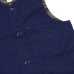 画像6: Post O'Alls（ポストオーバーオールズ）1 Pocket Vest（1ポケットベスト）"Vintage twill w/trashed wool lining indigo w / stripe lining" / Indigo（インディゴ）