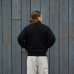 画像11: Yonetomi NEW BASIC（ヨネトミニューベーシック）EX Fine Wool Rib Knit Blouson（エクストラファインウールリブニットブルゾン）/ Black（ブラック）