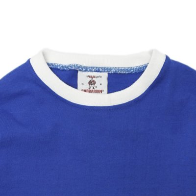画像4: ※Exclusive※ BARBARIAN（バーバリアン）Light Weight Crew Neck Shirt（ライトウェイト クルーネックシャツ） "8oz Jersey" / Royal×White×Gold（ロイヤルブルー×ホワイト×ゴールド）