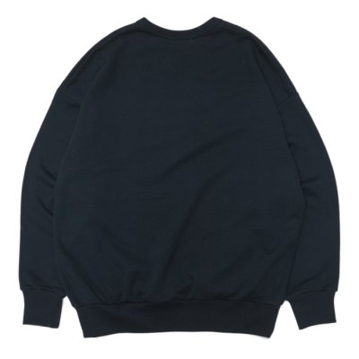 画像2: alvana（アルヴァナ）TURI-AMI 60s SAHPE SWEAT（吊り編み60sシェイプスウェット）/ B,Navy（ブラックーネイビー）