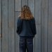 画像10: alvana（アルヴァナ）TURI-AMI 60s SAHPE SWEAT（吊り編み60sシェイプスウェット）/ B,Navy（ブラックーネイビー）