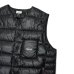 画像5: NANGA（ナンガ）INNER DOWN VEST（インナーダウンベスト）/ Black（ブラック）