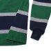 画像5: BARBARIAN（バーバリアン）Heavy Weight Rugby Collar Shirt（ヘビーウェイト ラグビーカラーシャツ）”3 COLOR STRIPES" / Navy×White×Pine（ネイビー×ホワイト×パイン）