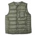 画像1: NANGA（ナンガ）INNER DOWN VEST（インナーダウンベスト）/ Khaki（カーキ） (1)