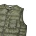 画像4: NANGA（ナンガ）INNER DOWN VEST（インナーダウンベスト）/ Khaki（カーキ）