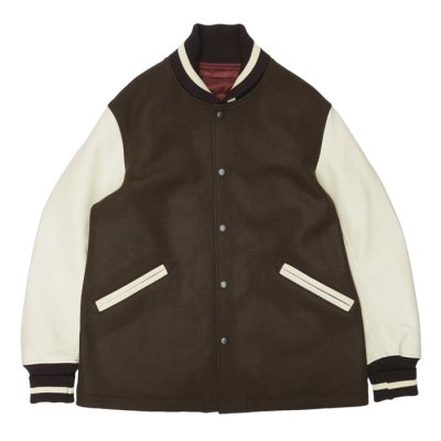 画像1: *A VONTADE（アボンタージ）Award Jacket "LONG"（アワードジャケット”ロング”）/ Dark Bronwn（ダークブラウン）