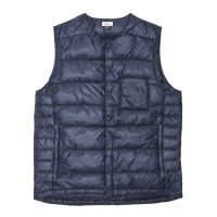 NANGA（ナンガ）INNER DOWN VEST（インナーダウンベスト）/ Navy（ネイビー）