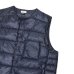 画像4: NANGA（ナンガ）INNER DOWN VEST（インナーダウンベスト）/ Navy（ネイビー）