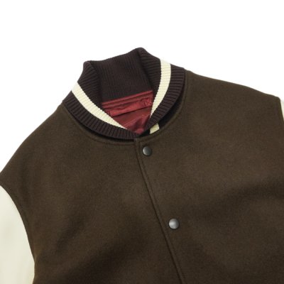 画像4: *A VONTADE(アボンタージ)Award Jacket "LONG"(アワードジャケット”ロング”)/ Dark Bronwn(ダークブラウン)