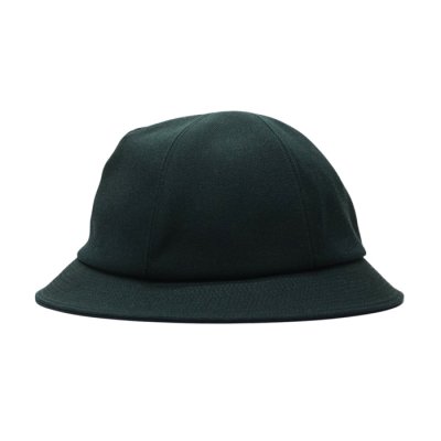 画像4: O/EIGHTH(オーエイス)Type U HAT(タイプ・U)”Wool Gabardine" / Black(ブラック)・D,Green(ダークグリーン)