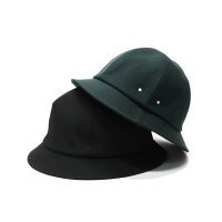 O/EIGHTH（オーエイス）TYPE #U Gabardine wool hat（タイプ・ユー ギャバジンウールハット）”Wool Gabardine"/Black（ブラック）・D,Green（ダークグリーン）